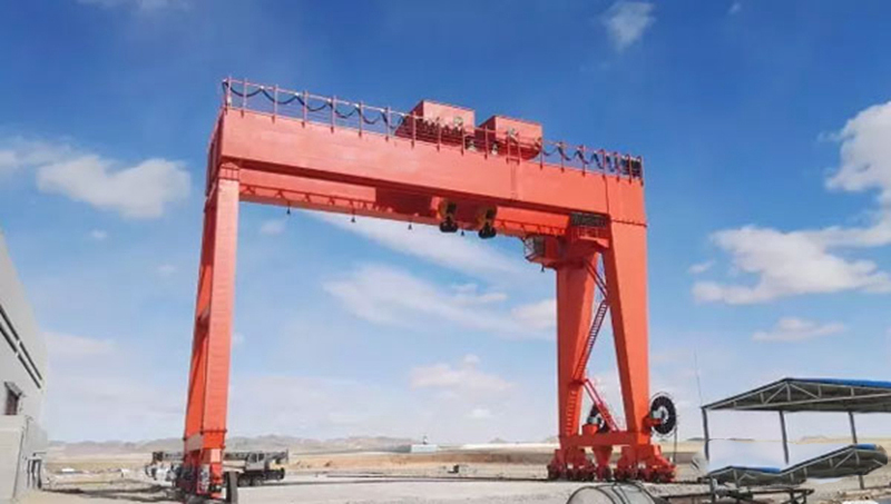兰州兰石600t双主梁门机