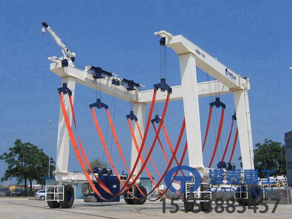 浙江湖州游艇轮胎吊厂家轮胎式游艇搬运机运行快捷简便