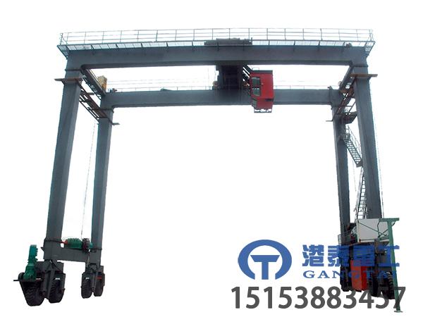 广东佛山集装箱门机厂家轮胎式集装箱门式起重机起升机构组成特点