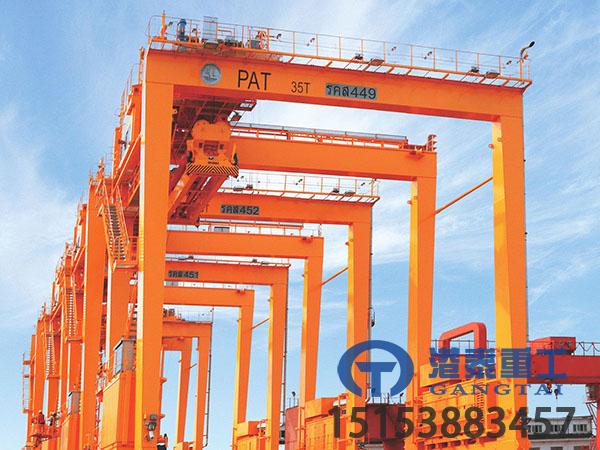 广东湛江集装箱门机厂家轮胎式集装箱门式起重机动力房分为几种类型及哪些特点