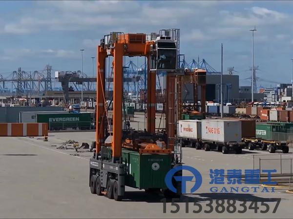 浙江宁波集装箱跨运车厂家集装箱跨运车具备快速起吊和搬运能力