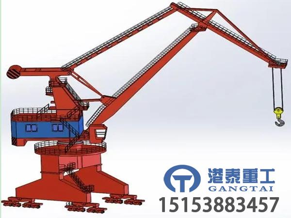 广东湛江门座式起重机厂家 门座式起重机工业吊装领域的全能王者