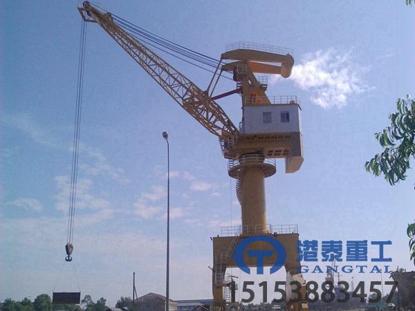 山东烟台门座式起重机厂家 强动力精掌控重塑作业新标杆