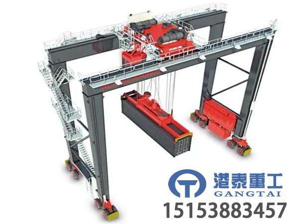 山东青岛集装箱龙门吊厂家集装箱龙门吊在港口码头关键作用