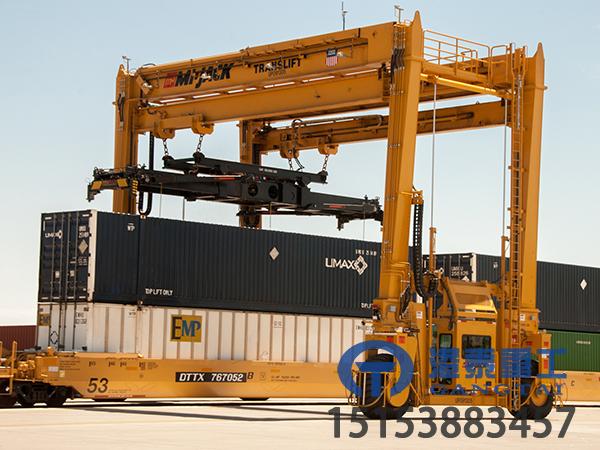 江苏苏州集装箱跨运车厂家跨运车极端天气下锚点加固技术